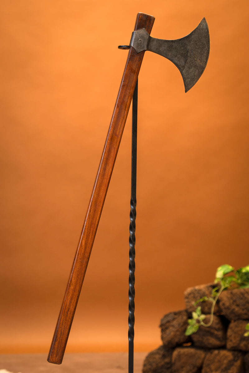 Deense bijl Roskilde, type M, semi-scherp