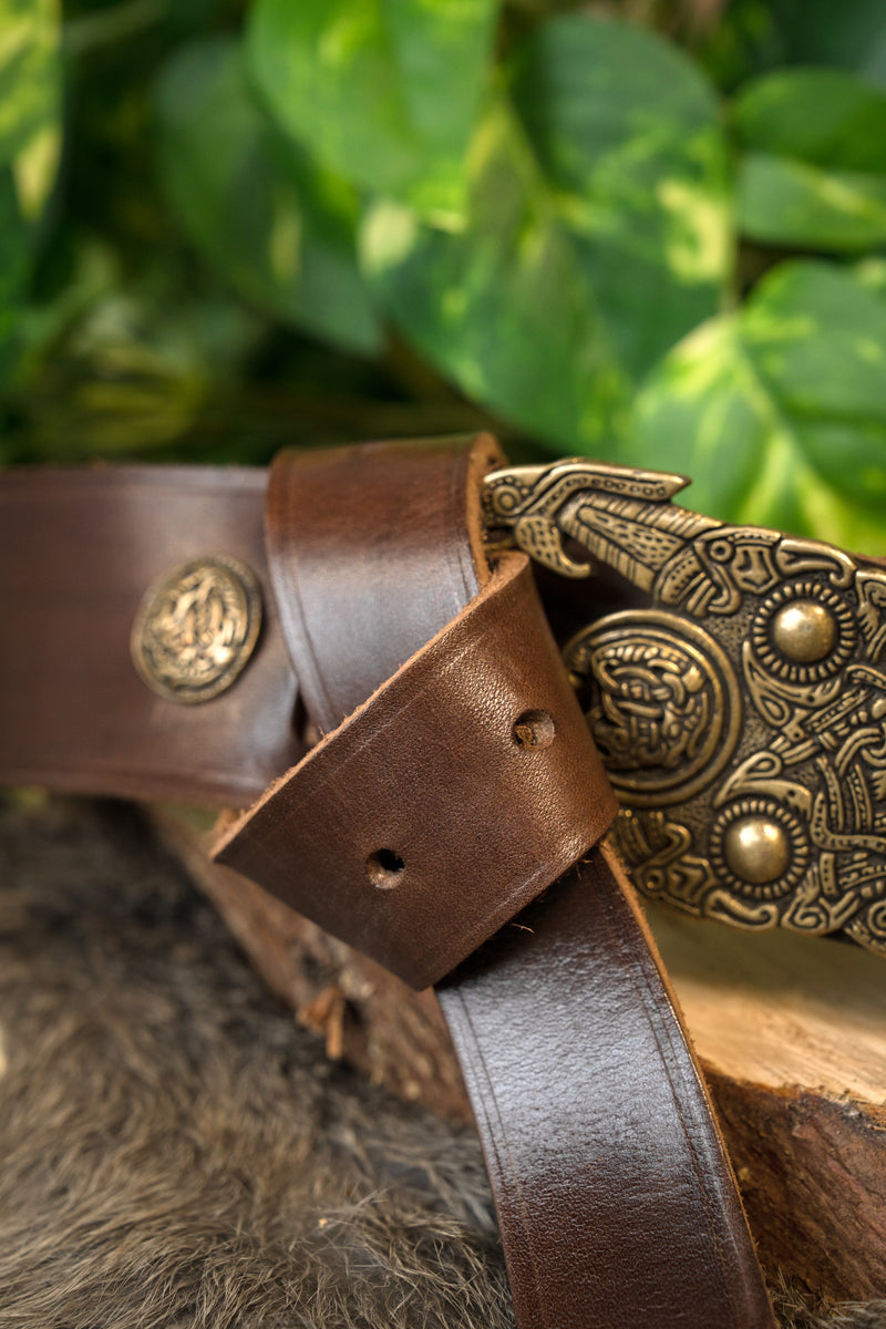 Anglosaski pasek Sutton Hoo, brązowy 