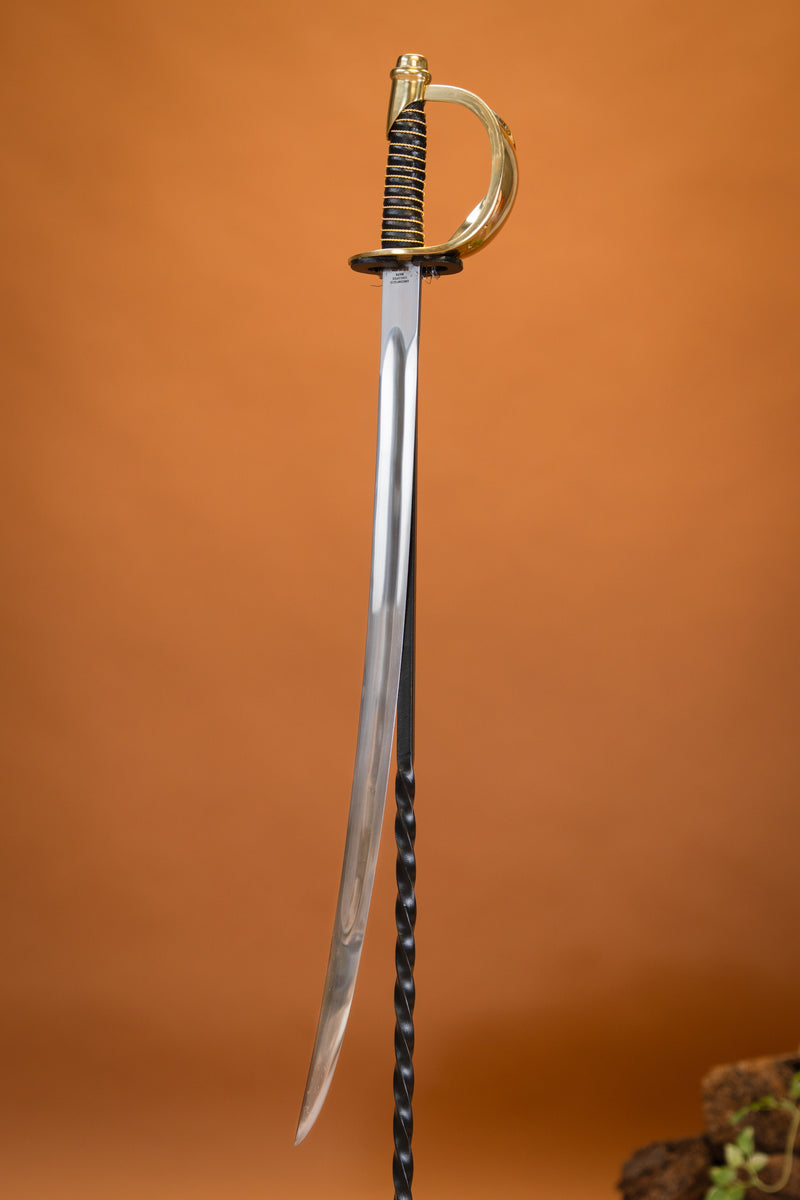 US Huggare svärd Amerikanska inbördeskriget, halvvass 