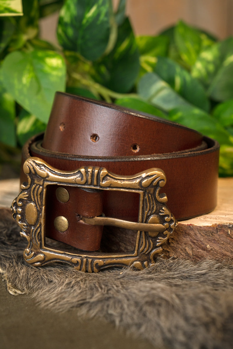 Piratbælte Nassau, brun, 148 cm 