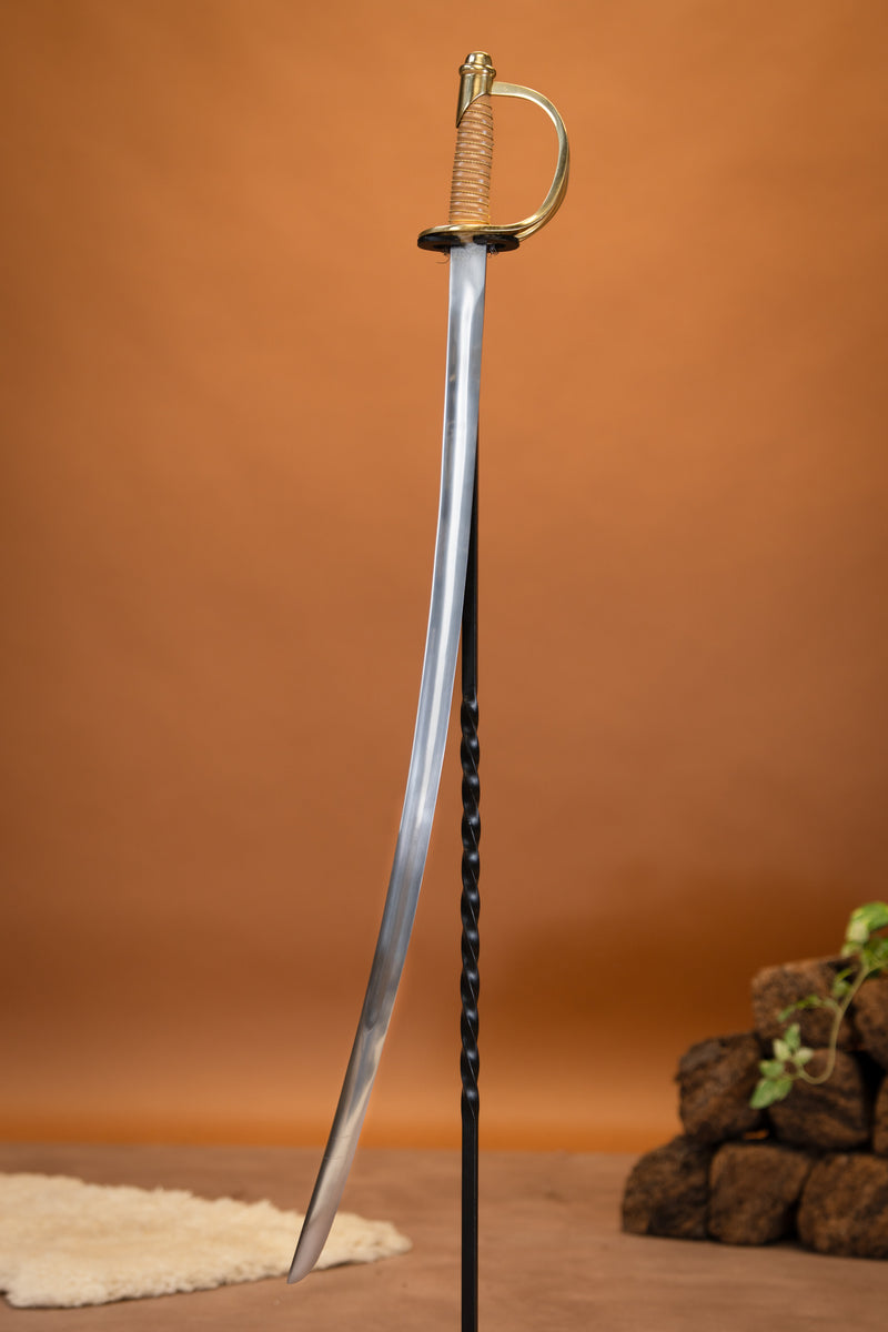 Amerikanischer Bürgerkrieg Sabel Confederate Army, semi-scharf 