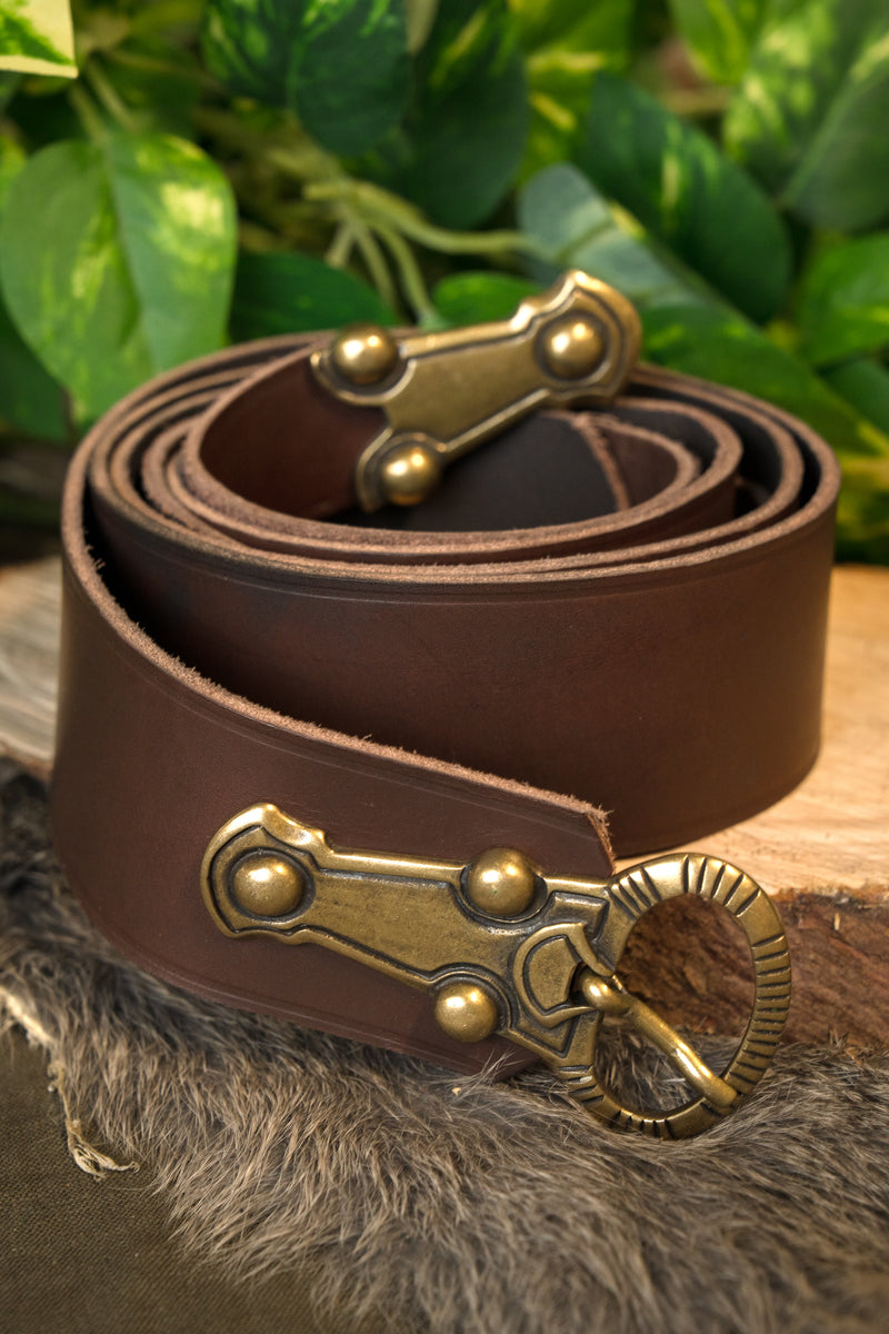 Germansk bälte, 6:e århundradet, brun 