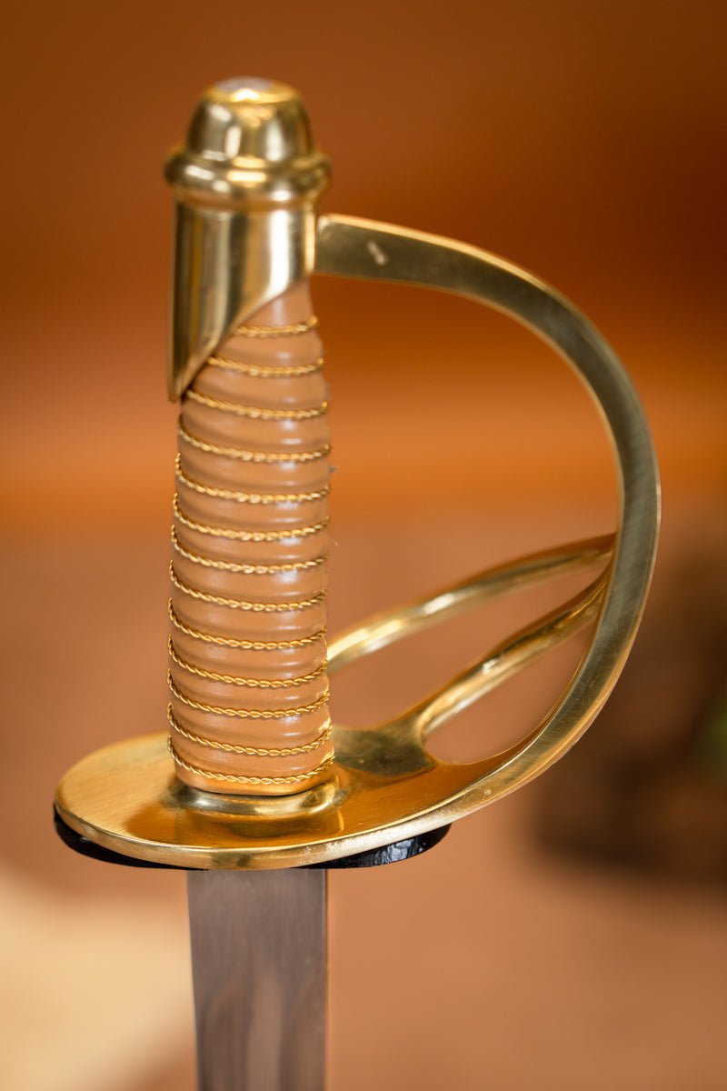 Amerikanischer Bürgerkrieg Sabel Confederate Army, semi-scharf 