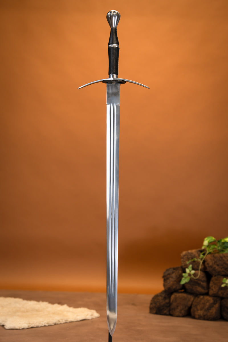 Middelalderlig bastardsværd Slaget ved Bosworth, halvskarpt 