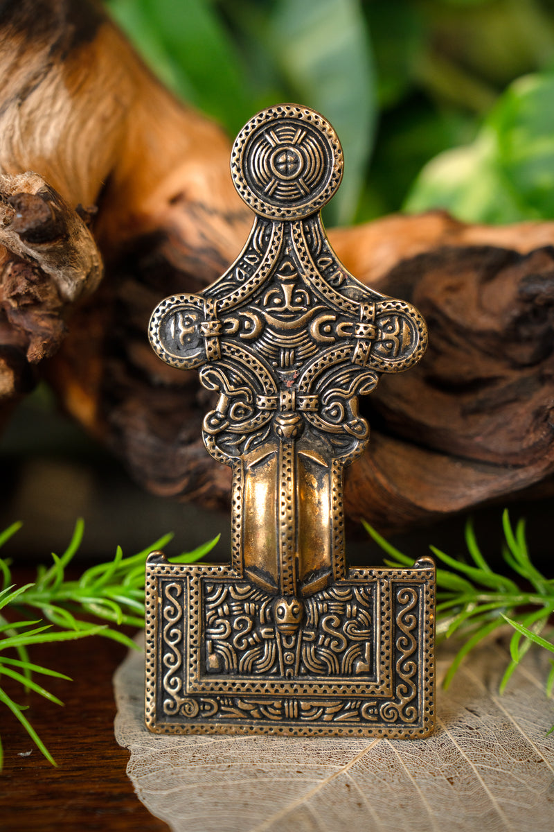 Angelsaksische fibula Isle of Wight, brons