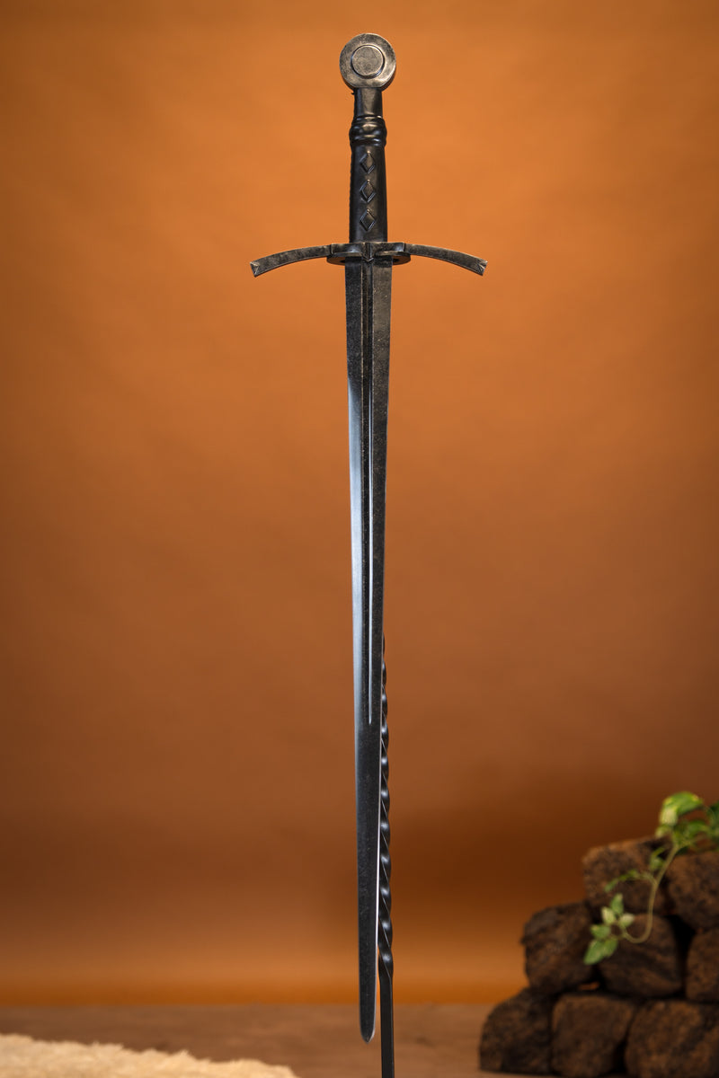 Bastaardzwaard Agincourt, scherp