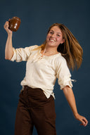 Bluse Anne, naturlig 