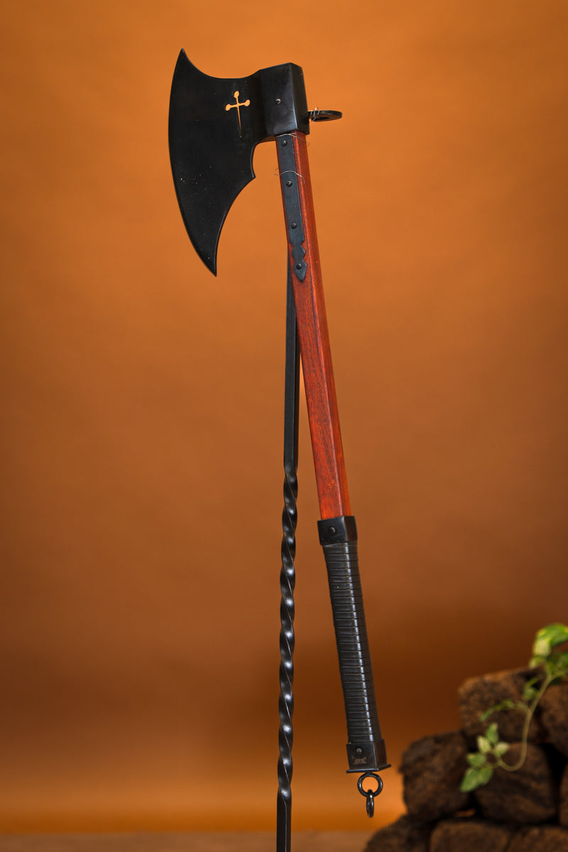 Laat-Middeleeuwse strijdbijl, semi-scherp