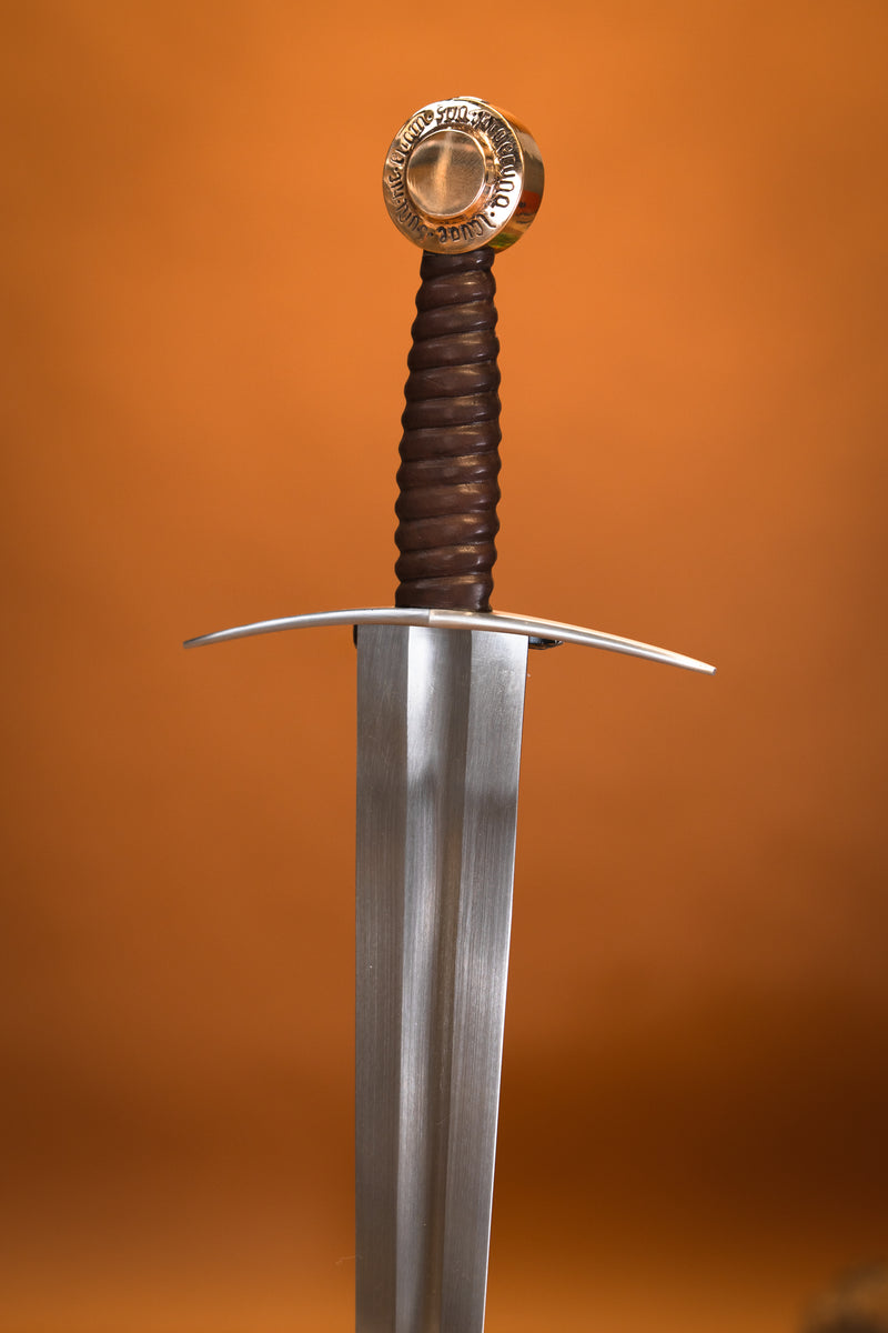 Una mano espada Oakeshott tipo XIV, semi-afilada 