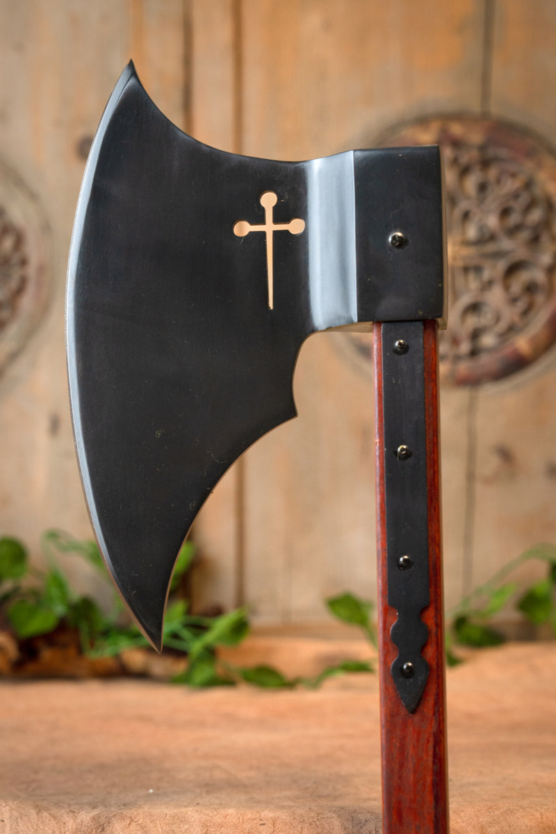 Laat-Middeleeuwse strijdbijl, semi-scherp