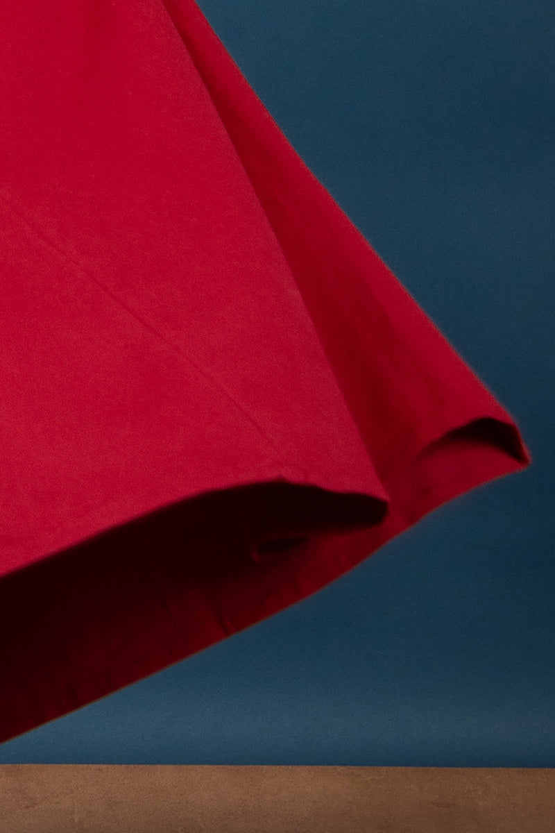 Médiévale jupe Mélisende, rouge 