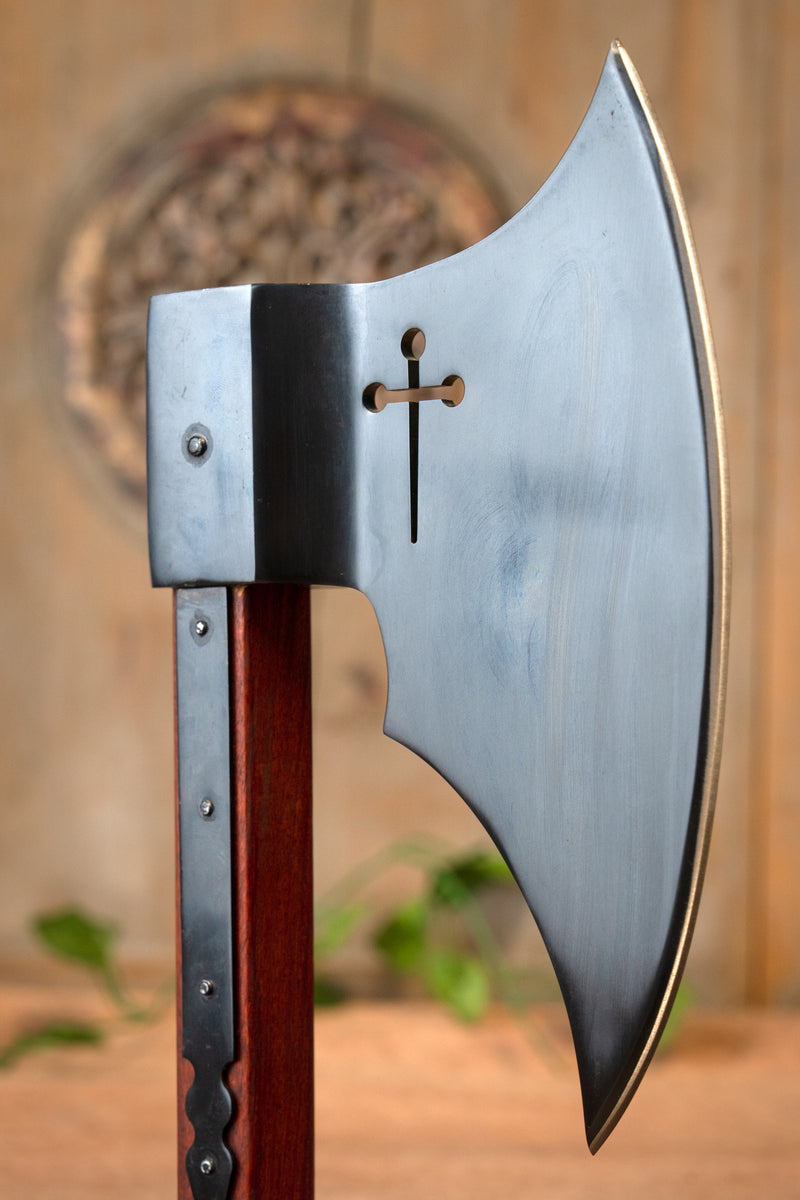 Laat-Middeleeuwse strijdbijl, semi-scherp