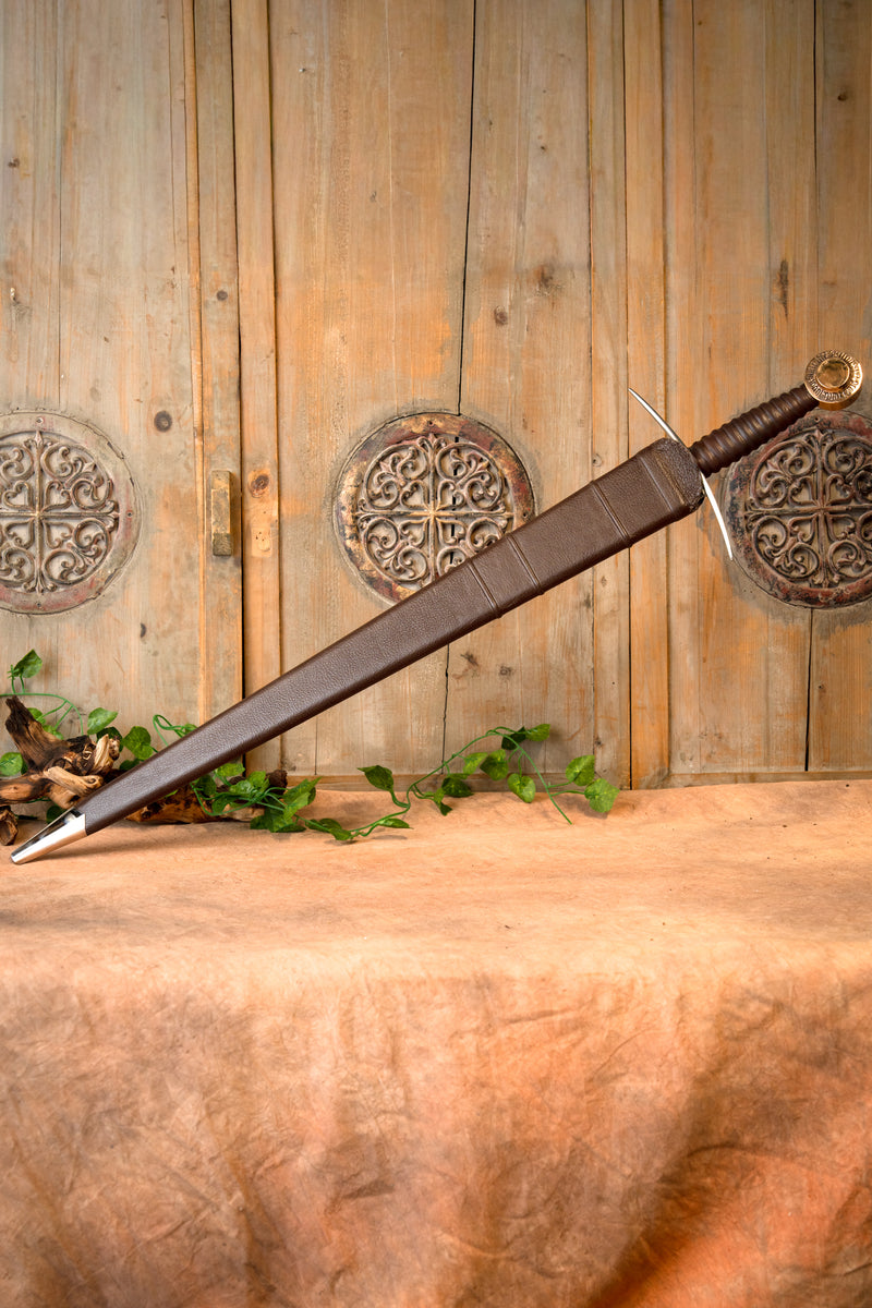 Una mano espada Oakeshott tipo XIV, semi-afilada 