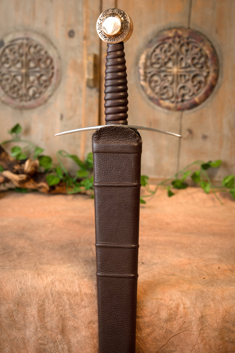 Una mano espada Oakeshott tipo XIV, semi-afilada 