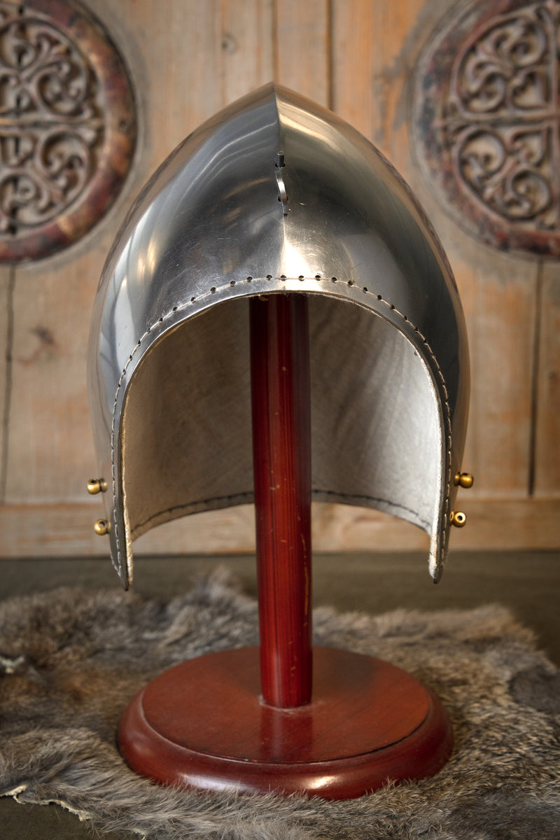 Visiera a ribalta bacinetto, 2 mm (battle-ready) 