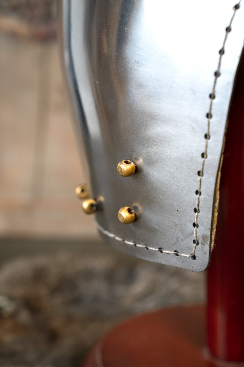 Visiera a ribalta bacinetto, 2 mm (battle-ready) 