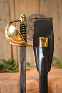 US Huggert sværd Amerikanske Borgerkrig, halvskarpt 