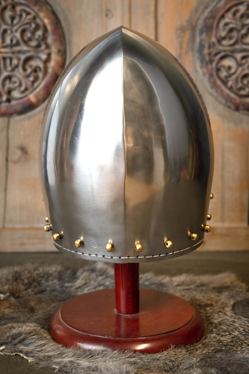 Visiera a ribalta bacinetto, 2 mm (battle-ready) 