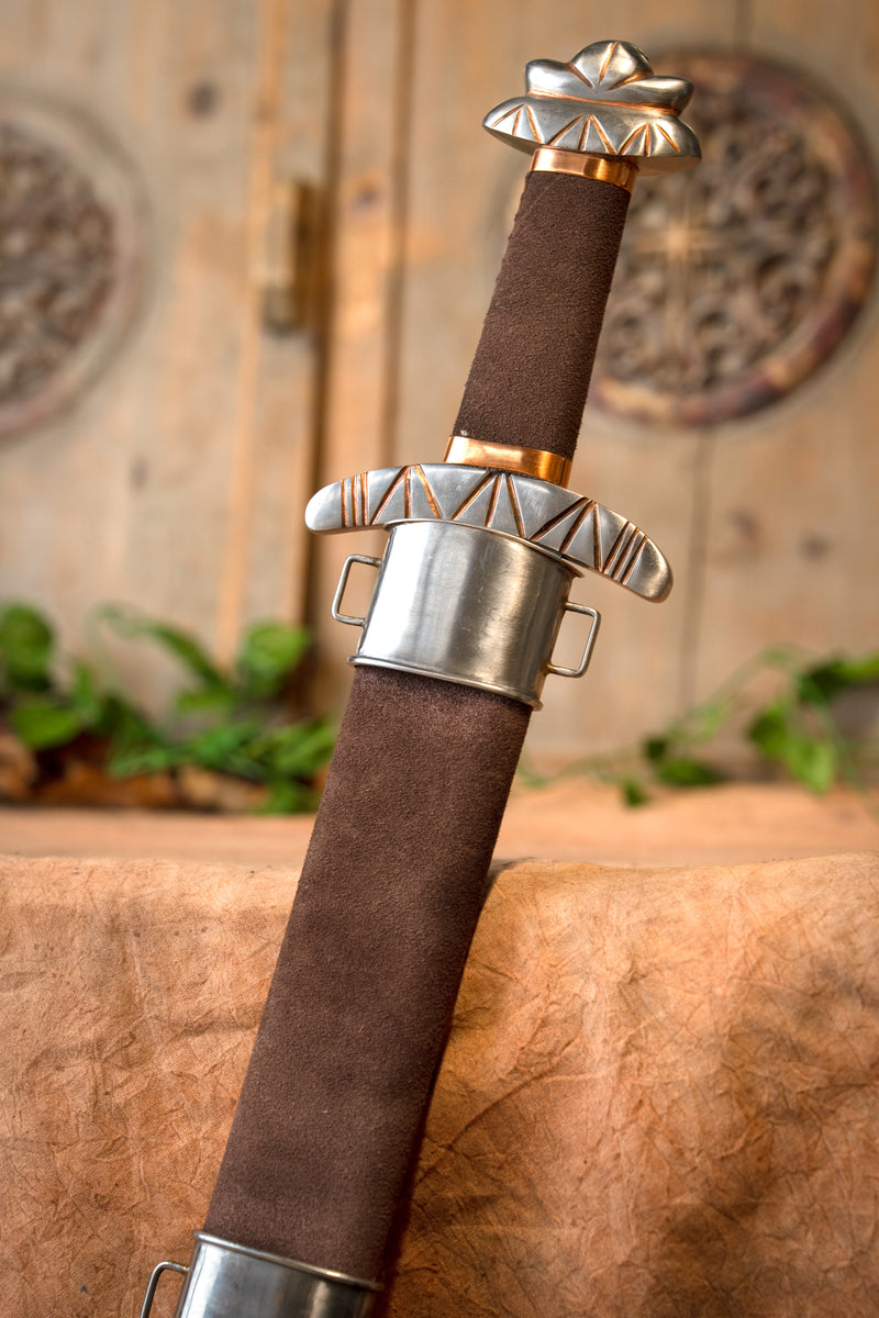 Viking zwaard Olaf van Noorwegen, semi-scherp