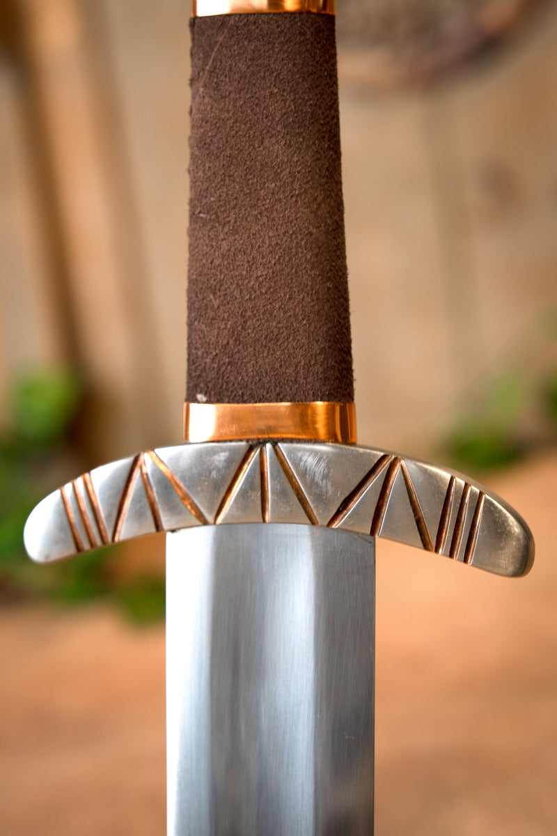 Viking zwaard Olaf van Noorwegen, semi-scherp