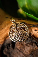 Bronzen Vikinghanger Odin op Sleipnir, brons