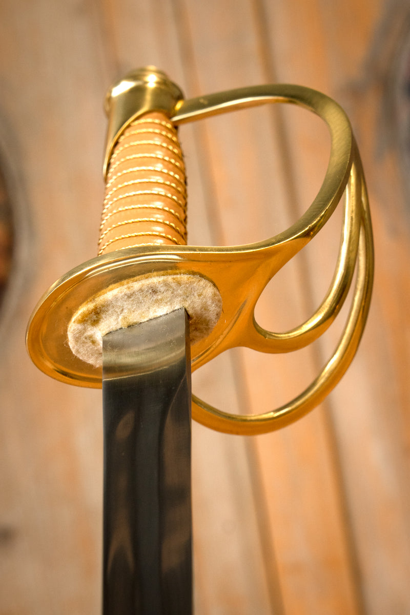 Amerikanischer Bürgerkrieg Sabel Confederate Army, semi-scharf 