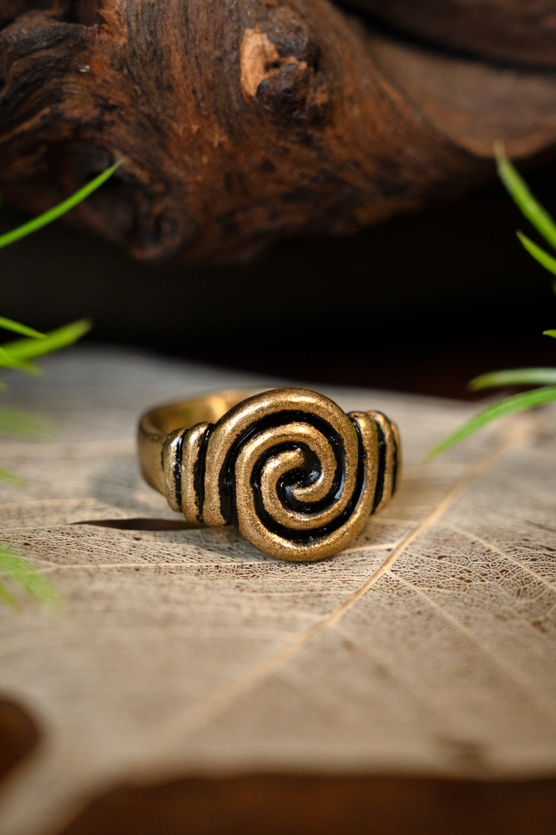 Angelsaksische ring 7e-8e eeuws, brons