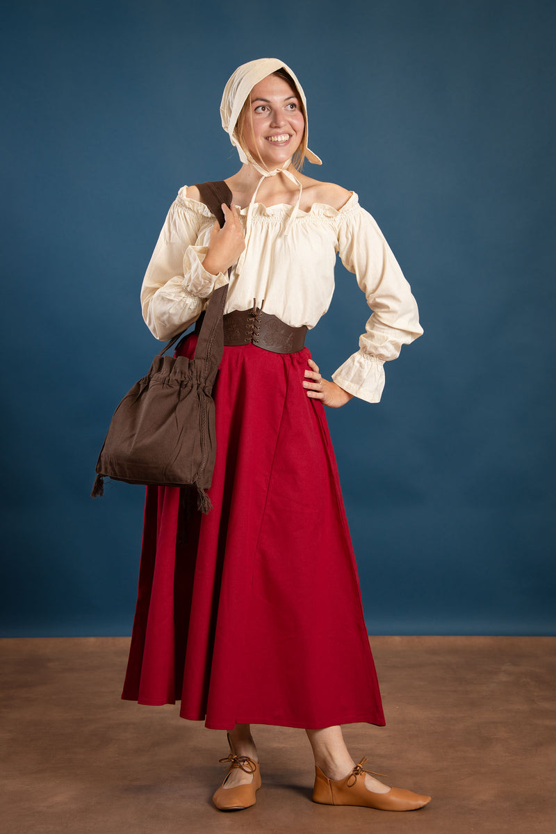 Renaissanceblouse Elizabeth, crème