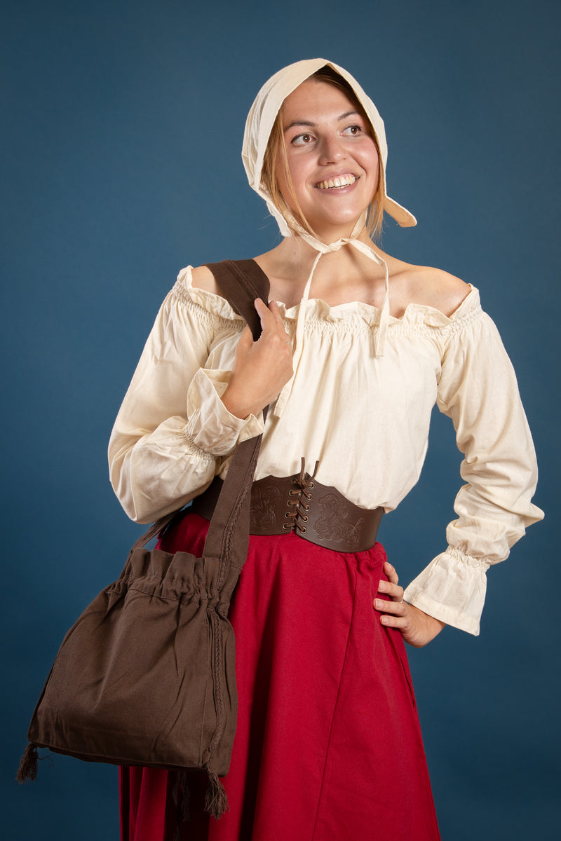 Renaissanceblouse Elizabeth, crème