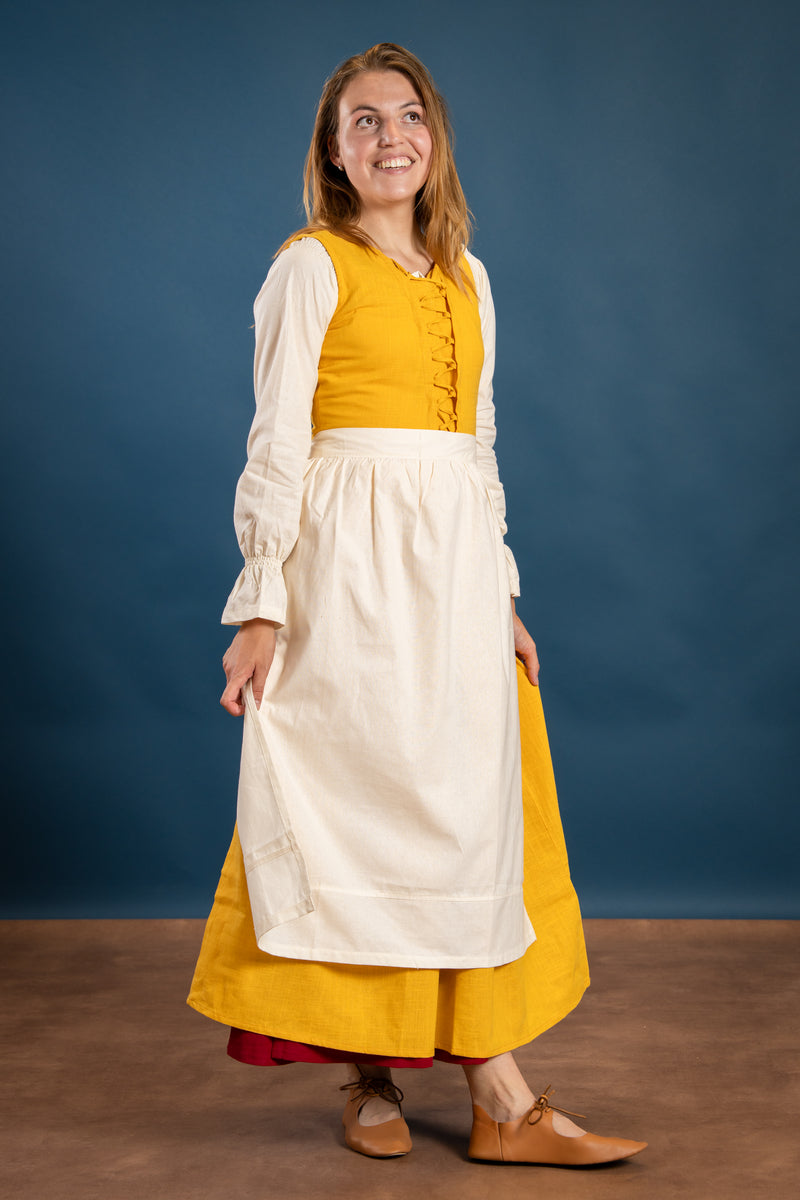 Schort Alianor, naturel