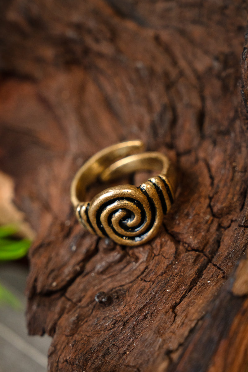 Angelsaksische ring 7e-8e eeuws, brons