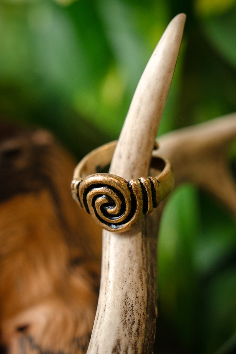 Angelsaksische ring 7e-8e eeuws, brons