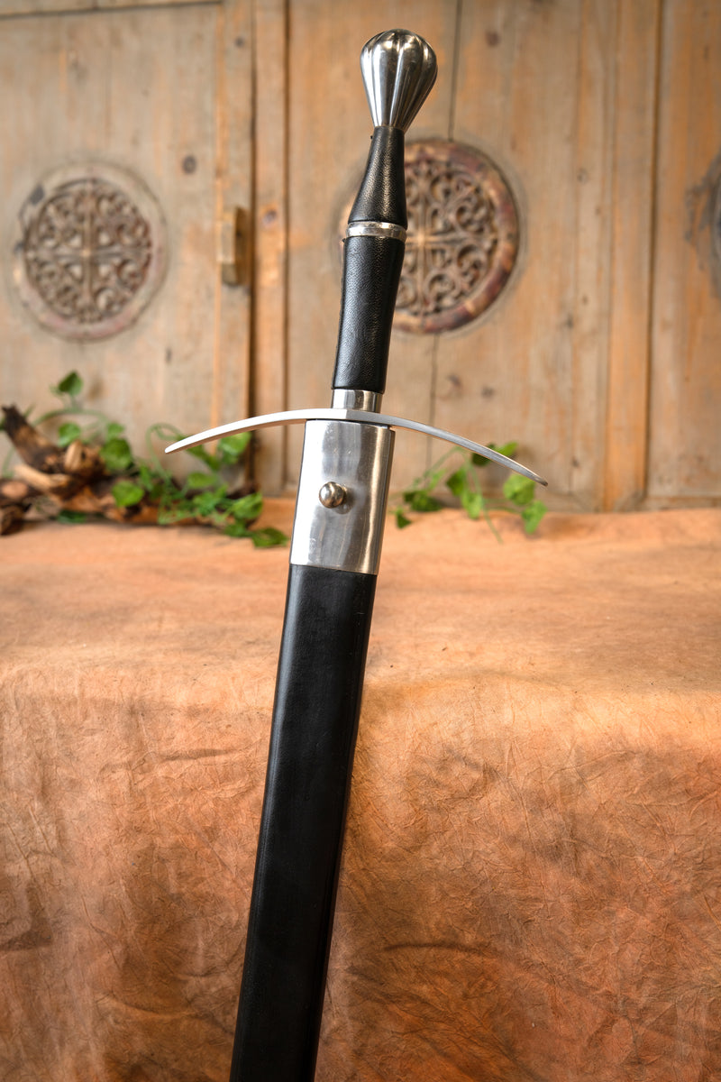 Middelalderlig bastardsværd Slaget ved Bosworth, halvskarpt 