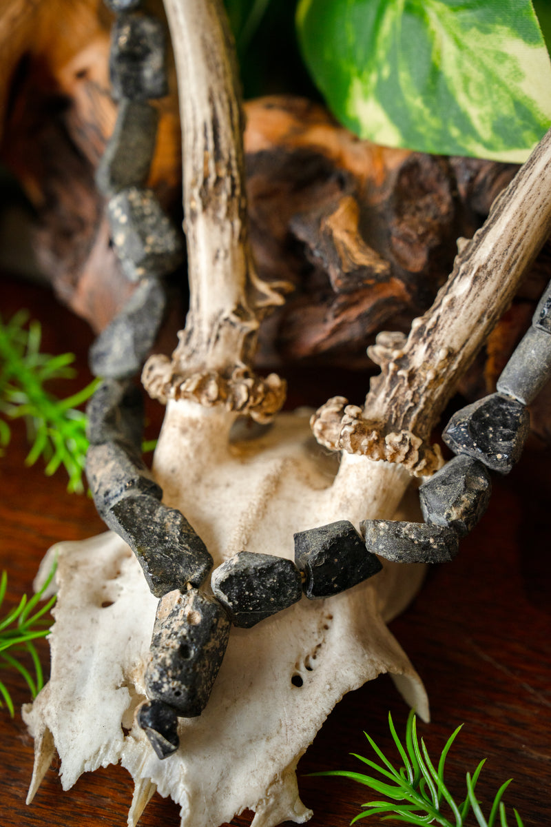 Glaspärlor vikingkedja, 25 pärlor 