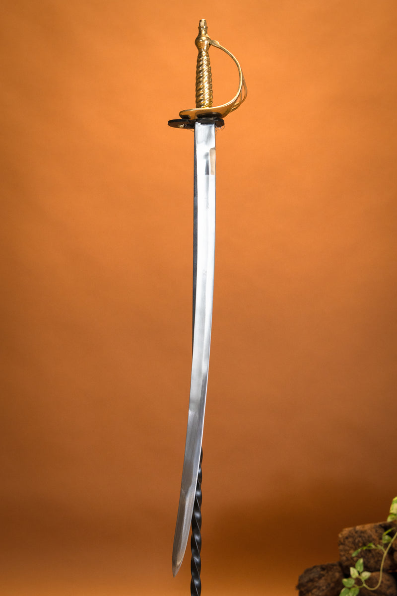 Preussisk infanterisabel, halvskarpt 