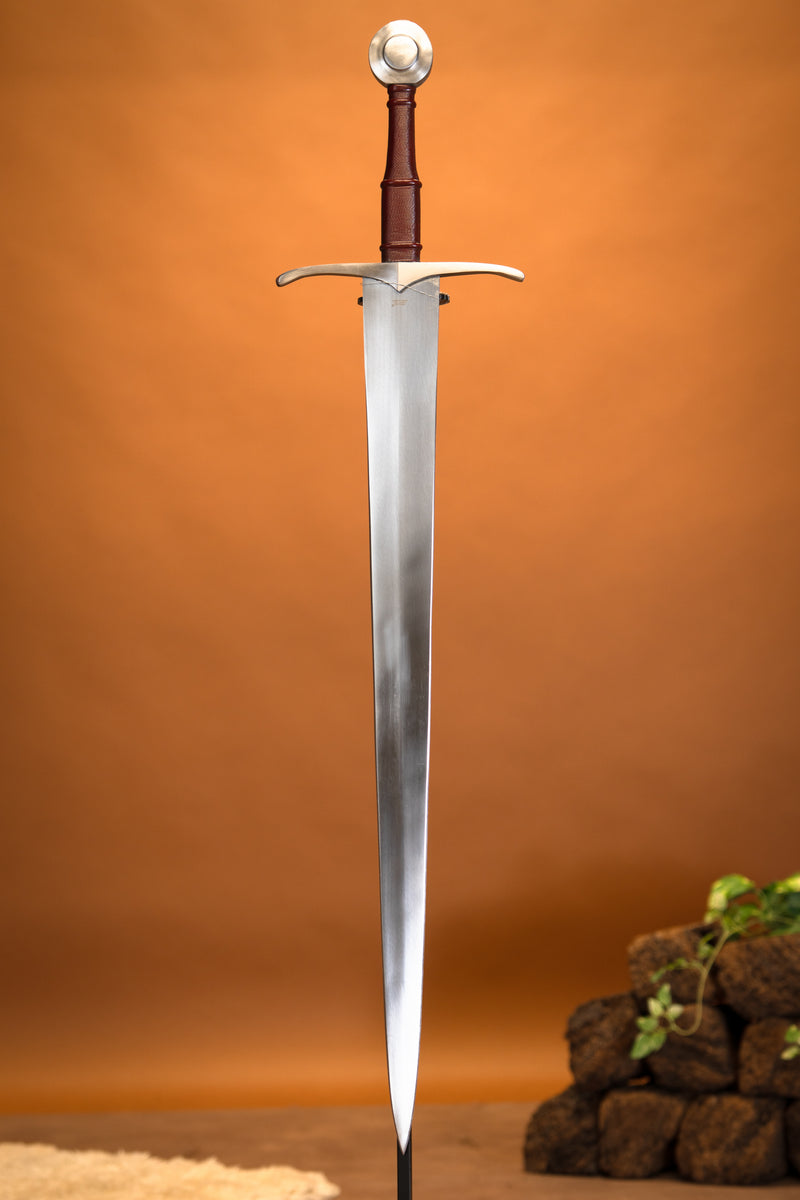 Medievale spada bastarda Arbedo 1350-1400, affilato 