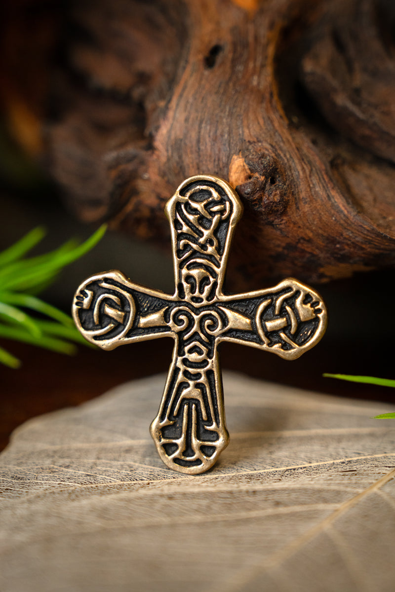 Gatebo Vikingakors, brons 