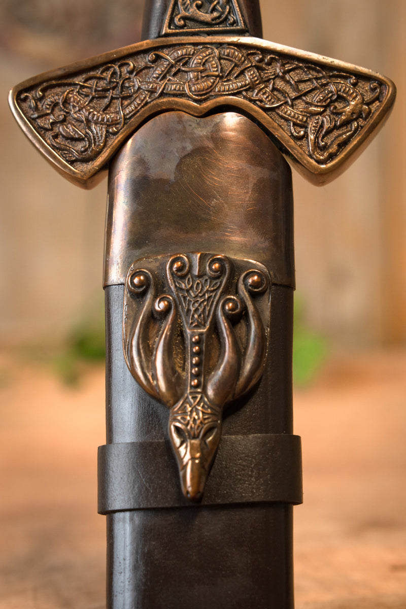 Fins Wikingerschwert Suontaka, semi-scharf 