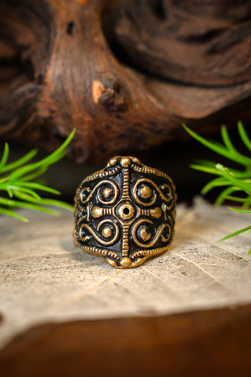 Gallische Ring La Tene, Bronze
