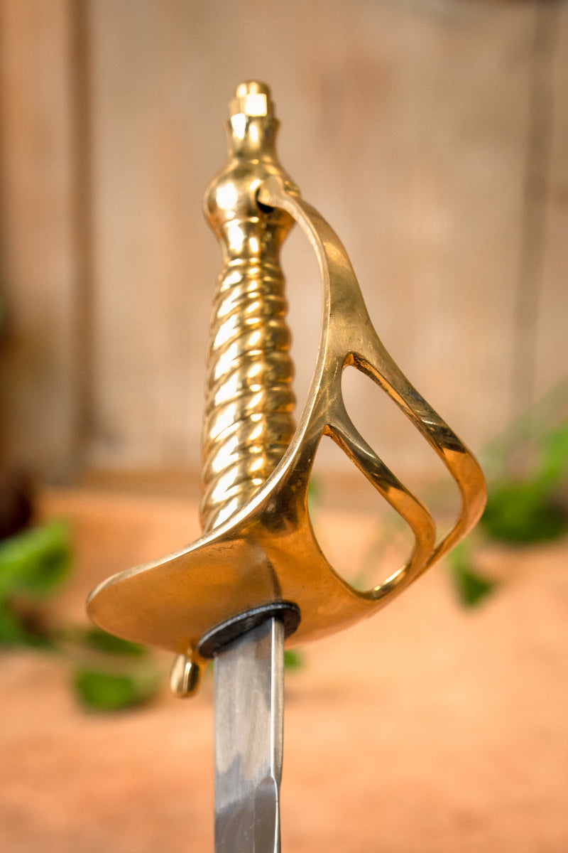 Preussisk infanterisabel, halvskarpt 