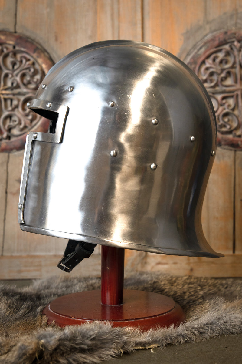 Avanguardia Barbute Italiana, circa 1440 d.C., 2 mm (battle-ready) 