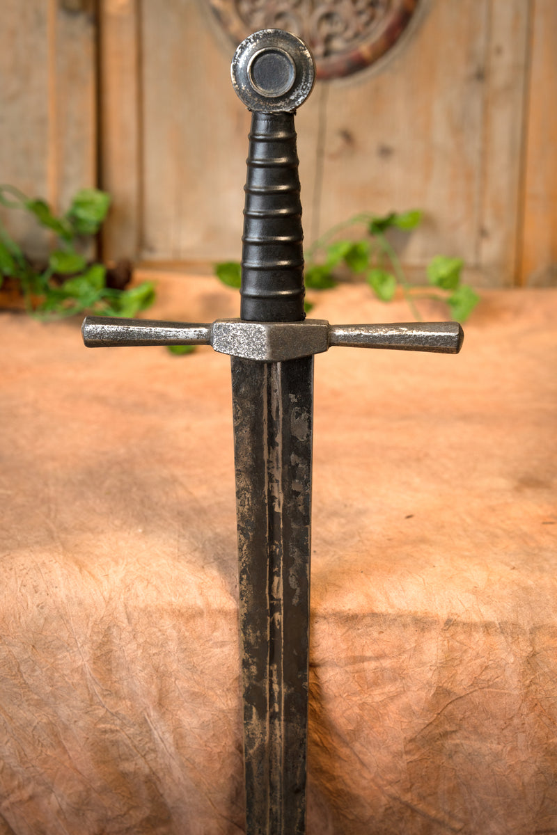 Middeleeuws trainingszwaard oud, bot (battle-ready)