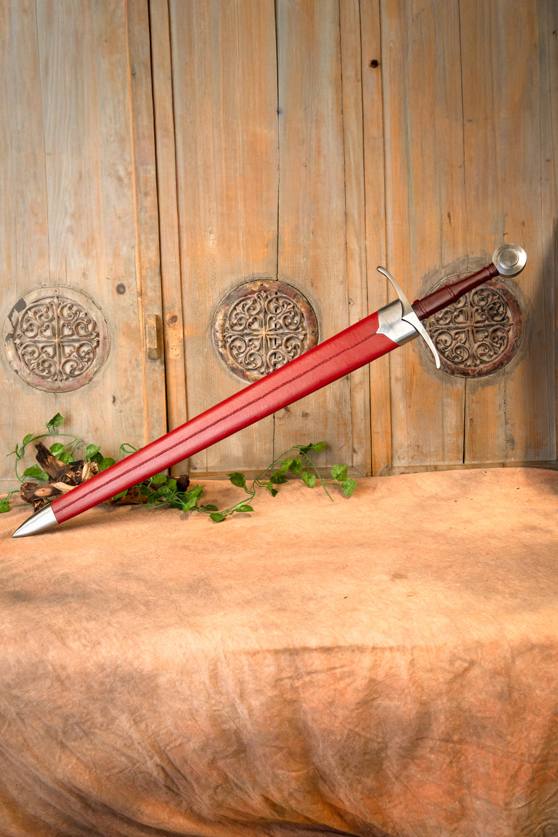 Medievale spada bastarda Arbedo 1350-1400, affilato 