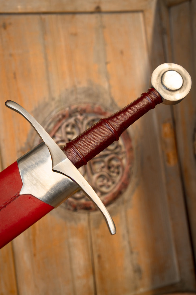 Medievale spada bastarda Arbedo 1350-1400, affilato 