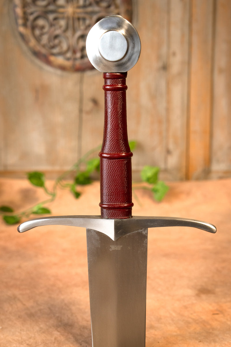 Medievale spada bastarda Arbedo 1350-1400, affilato 