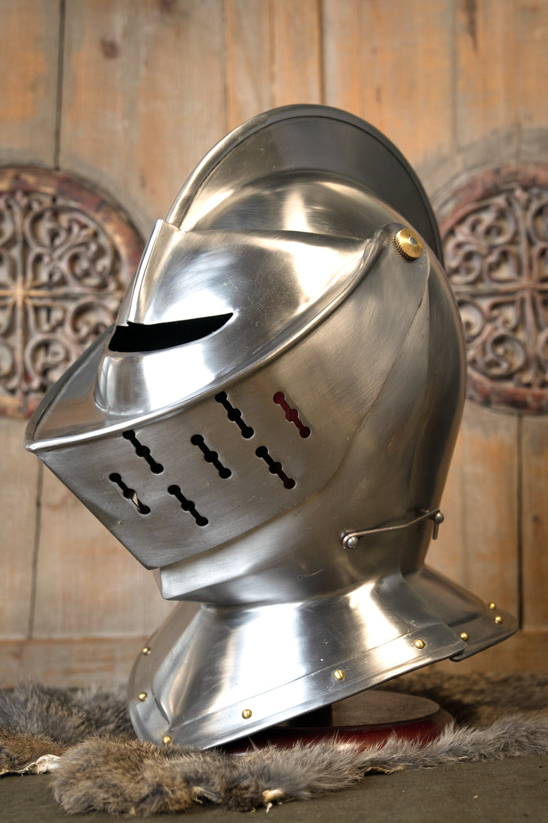 Sluten hjälm Tudor, Greenwich stil, 1,6 mm 