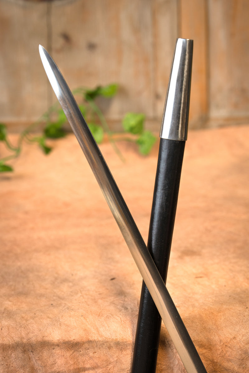 Rapier Drie Musketiers met benen grip, semi-scherp