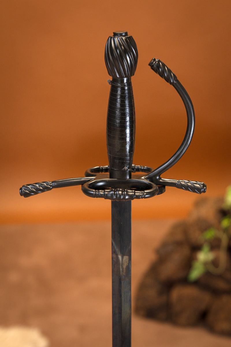 Zwarte piraten rapier Jack, semi-scherp