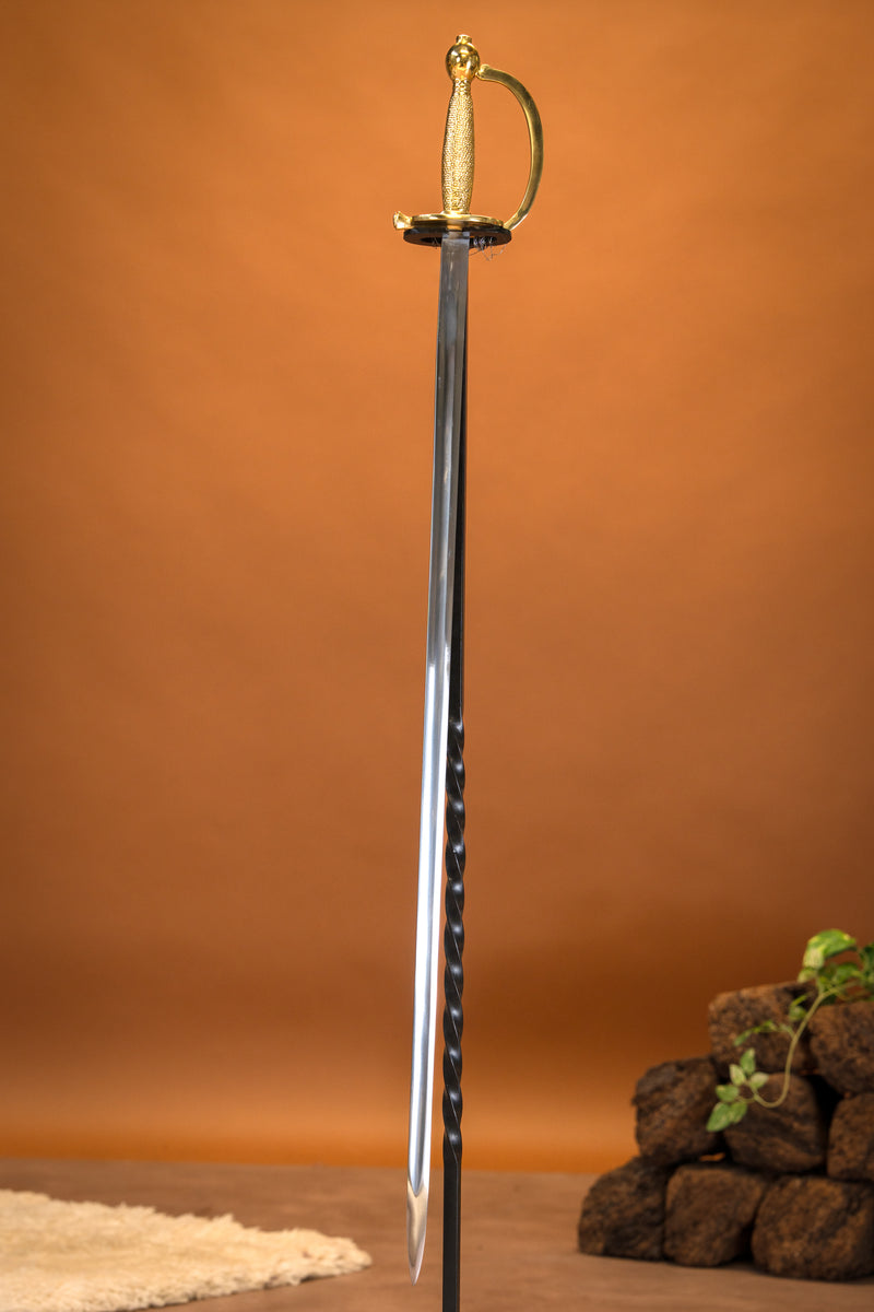 Hofdegen Amerikaanse Burgeroorlog, semi-scherp