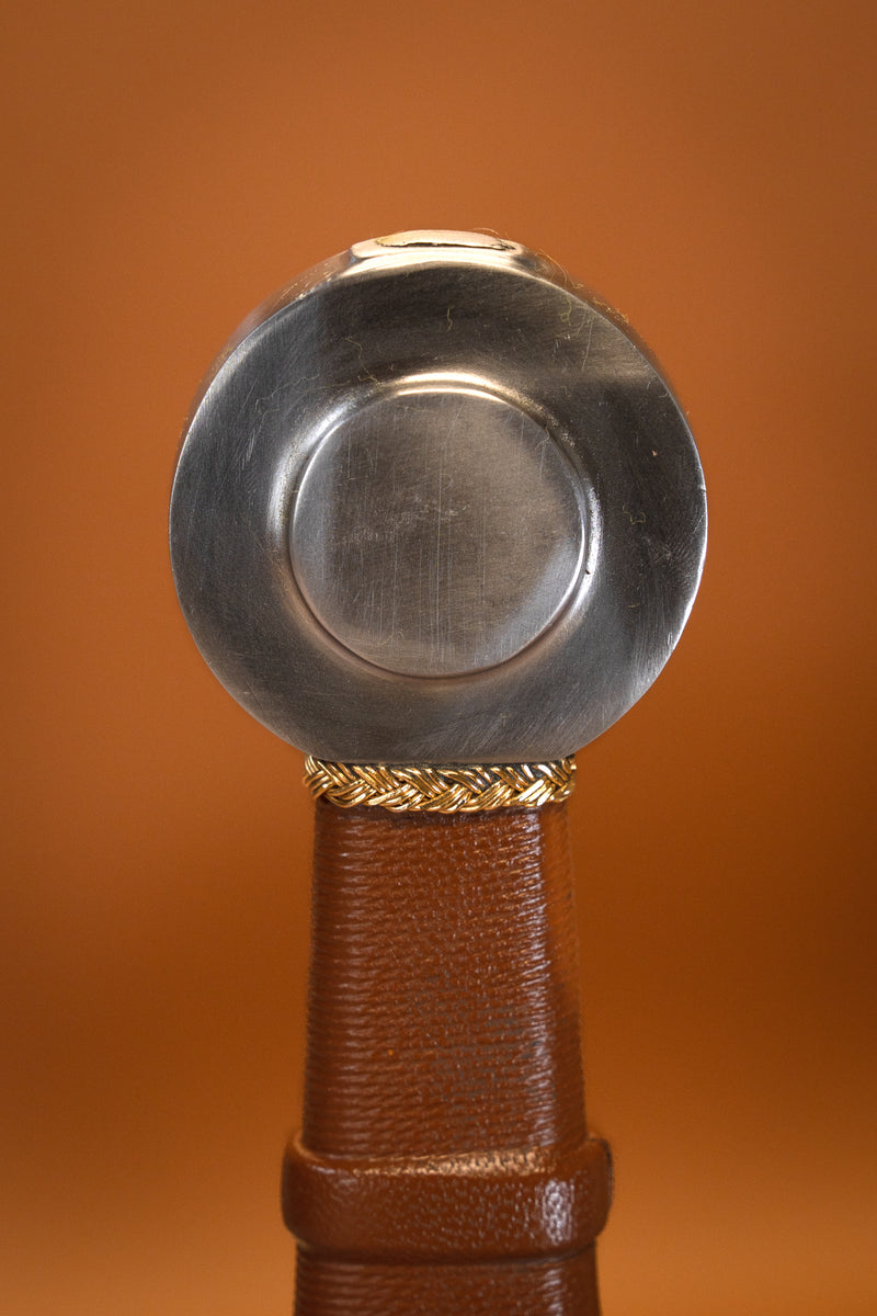 Middeleeuwse falchion St Michael, scherp